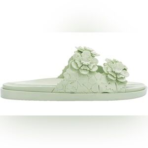 Viktor & Rolf x Melissa Mint Green Floral Sandals